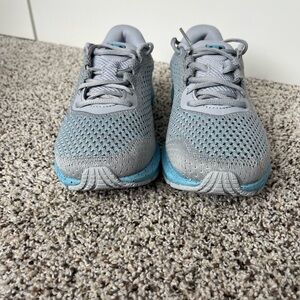 Under Armour Gray and Blue Athletic Shoes